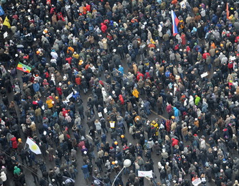Митинг оппозиции «За честные выборы» в Москве. Фото РИА Новости