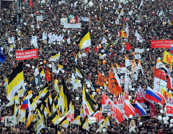 Митинг на проспекте Сахарова побил рекорд Болотной. Фото: Getty Images