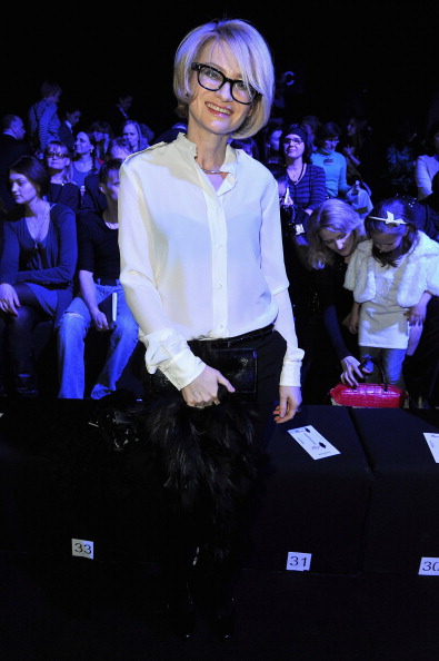 Эвелина Хромченко на приеме в честь отрытия Mercedes-Benz Fashion Week Russia  2011, 31 марта 2011, Москва, Россия. Фото:  Pascal Le Segretain/Getty Images
