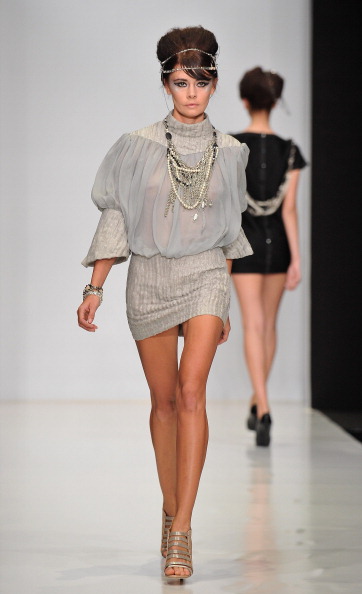 Показ Дома Моды «Элеонор» в рамках Mercedes-Benz Fashion Week Russia, 2 апреля 2011, Москва, Россия