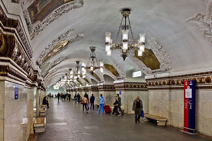 Станция метро Киевская. Фото: Antares 610/ wikimedia.org