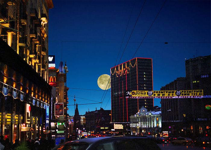 Вечерняя Москва. Фото:  Sergey Tchernyakov/wikimedia.org