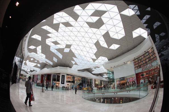 Лондон-2012. «Вестфилд» (Westfield) - гигантский торговый цент - открылся в английской столице в Shepherds Bush. Фото: Oli Scarff/Getty Images