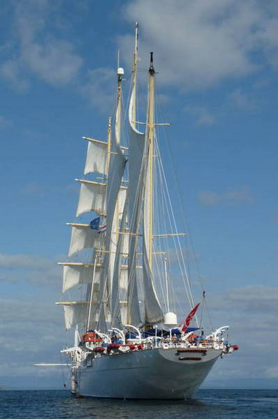 Плоская корма бригантины Star Flyer. Фото с сайта epochtimes.de