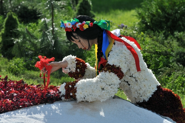 В Киеве открылась ежегодная выставка цветов. Фото: Владимир Бородин/The Epoch Times
