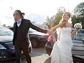 Владимир Пресняков и Наталья Подольская. Фото: NEWSru.ua 