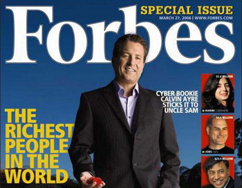 Журнал Forbes пишет: рынок утратил доверие к Путину. Фото:obozrevatel.com/new