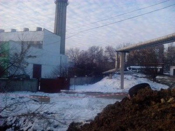 В Донецке сотни многоэтажных домов на сутки лишились отопления. Фото с donbass.ua