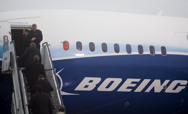 Долгожданный полет нового реактивного самолета, Боинга-787, состоялся во вторник. Фото: Stephen Brashear/Getty Images