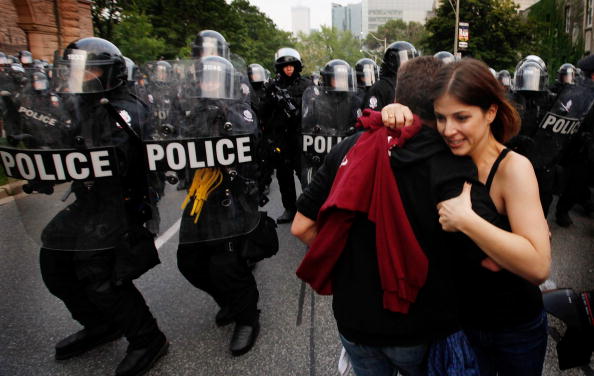 Саммит G20 был встречен беспорядками антиглобалистов в Торонто. Фото: Simon Hayter/Getty Images