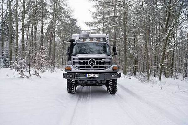 Mercedes-Benz Hunter X6 - мечта путешественника. Фото:xaxor.com