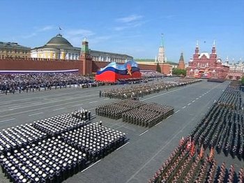 9 мая, в День Победы, на Красной площади состоится парад. Фото с news.made.ru
