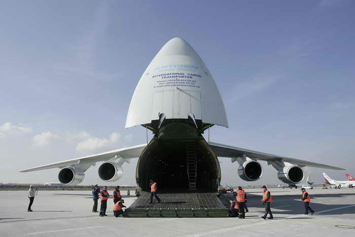 Самолёт Ан-124 «Руслан». Фото: Sean Gallup/Getty Images