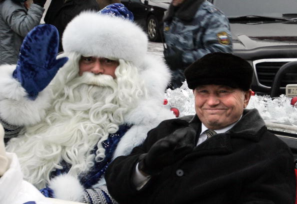 26 декабря 2005 год. Юрий Лужков: биография в фотографиях. Фото: MAXIM MARMUR/AFP/Getty Images