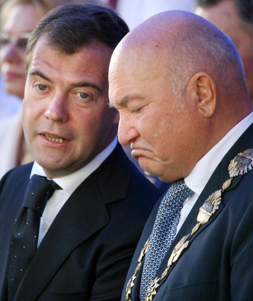 7 сентября 2008 год. Юрий Лужков: биография в фотографиях. Фото: Alexey SAZONOV/AFP/Getty Images