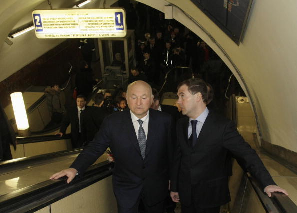 29 марта 2010 год. Юрий Лужков: биография в фотографиях. Фото: VLADIMIR RODIONOV/AFP/Getty Images