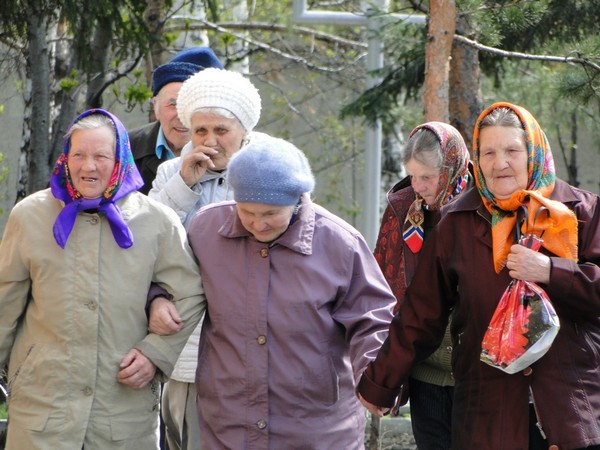 Чествование участников Великой Победы в Красноярске.Фото: Александр КУЛИКОВСКИЙ