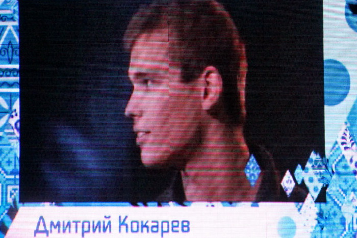 Нижегородские факелоносец Дмитрий Кокорев. Фото: Юлия КАРПОВА/Великая Эпоха (The Epoch Times)