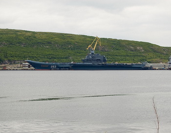Тяжёлый крейсер «Адмирал Кузнецов». Фото: Maarten Dirkse/flickr.com
