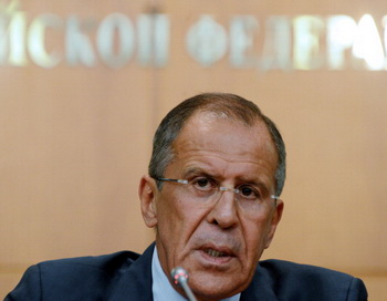 Глава российского МИД Сергей Лавров. Фото: KIRILL KUDRYAVTSEV/AFP/Getty Images