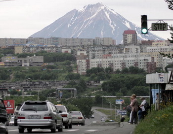 Петропавловск-Камчатский. Фото: TATYANA MAKEYEVA/AFP/Getty Images