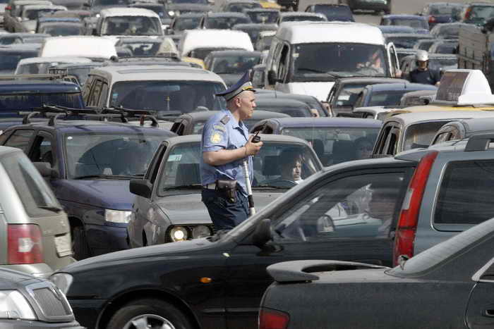 Москва. Фото: VIKTOR DRACHEV/AFP/Getty Images
