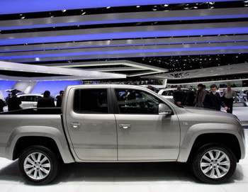 Volkswagen Amarok будет продваться в России  Фото: Miguel VILLAGRAN/Getty Images