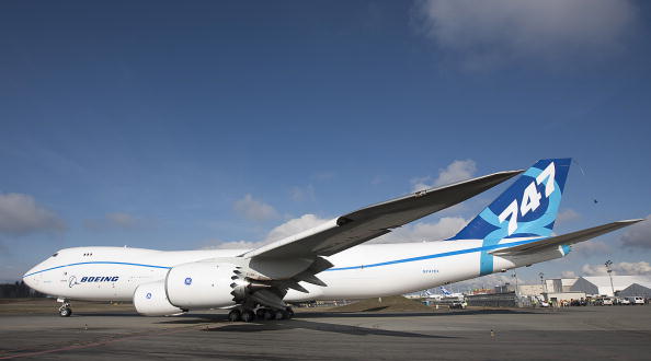 Грузовой Boeing 747-8. Фото: Stephen Brashear/Getty Images