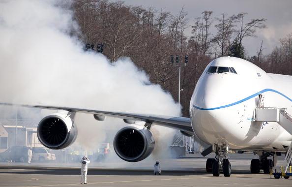 Грузовой Boeing 747-8. Фото: Stephen Brashear/Getty Images