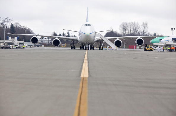Грузовой Boeing 747-8. Фото: Stephen Brashear/Getty Images