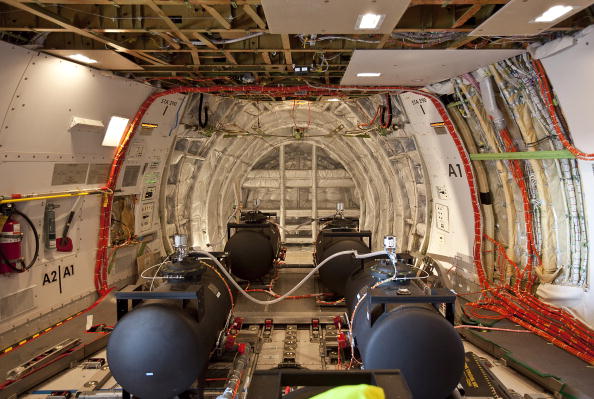 Грузовой Boeing 747-8. Фото: Stephen Brashear/Getty Images