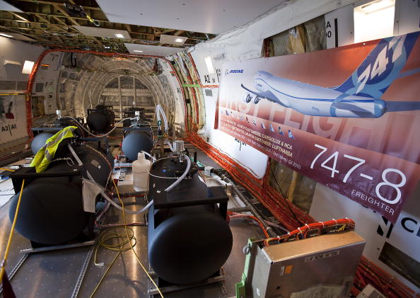 Грузовой Boeing 747-8. Фото: Stephen Brashear/Getty Images