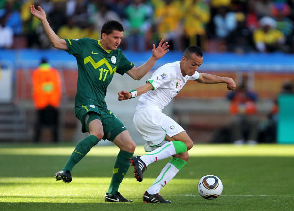Кубок мира 2010. Словения – Алжир 1:0. Фото: Cameron SPENCER, Michael STEELE, Clive ROSE, Clive MASON/Getty Images