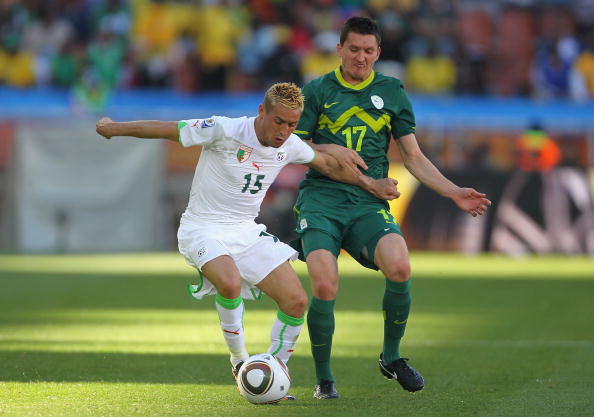 Кубок мира 2010. Словения – Алжир 1:0. Фото: Cameron SPENCER, Michael STEELE, Clive ROSE, Clive MASON/Getty Images