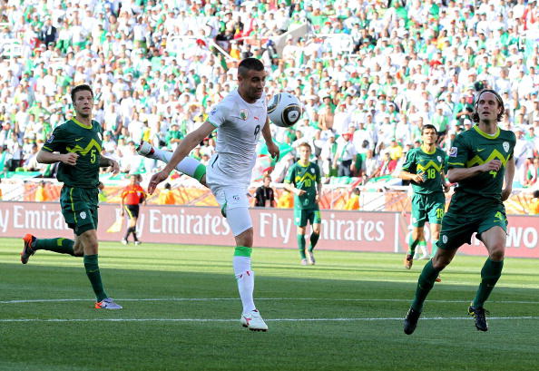 Кубок мира 2010. Словения – Алжир 1:0. Фото: Cameron SPENCER, Michael STEELE, Clive ROSE, Clive MASON/Getty Images
