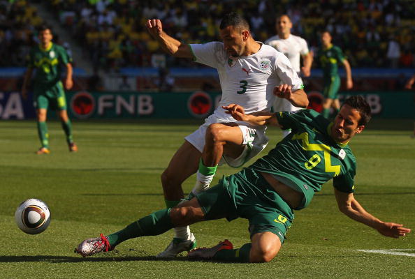 Кубок мира 2010. Словения – Алжир 1:0. Фото: Cameron SPENCER, Michael STEELE, Clive ROSE, Clive MASON/Getty Images