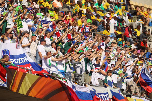Кубок мира 2010. Словения – Алжир 1:0. Фото: Cameron SPENCER, Michael STEELE, Clive ROSE, Clive MASON/Getty Images