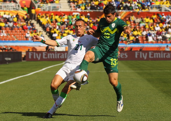 Кубок мира 2010. Словения – Алжир 1:0. Фото: Cameron SPENCER, Michael STEELE, Clive ROSE, Clive MASON/Getty Images