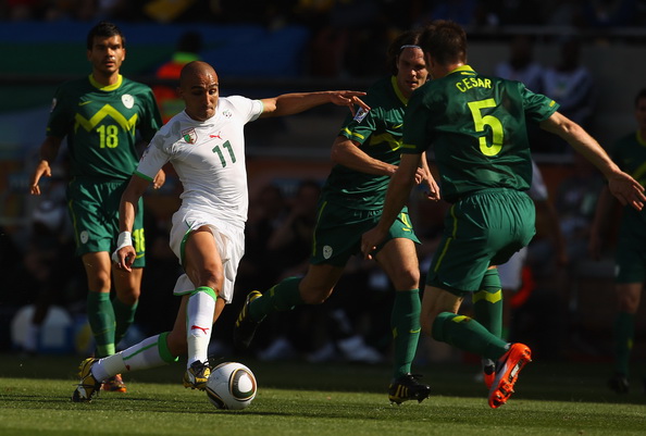 Кубок мира 2010. Словения – Алжир 1:0. Фото: Cameron SPENCER, Michael STEELE, Clive ROSE, Clive MASON/Getty Images