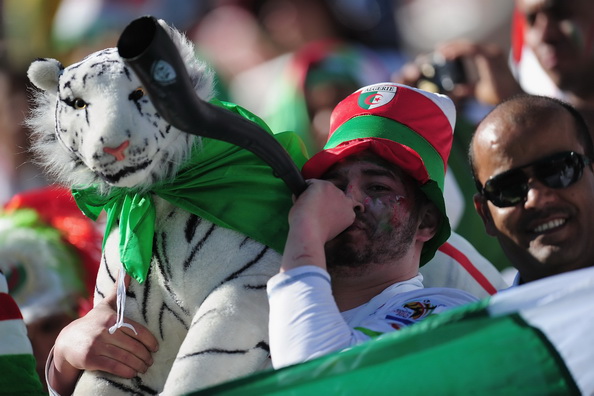 Кубок мира 2010. Словения – Алжир 1:0. Фото: Cameron SPENCER, Michael STEELE, Clive ROSE, Clive MASON/Getty Images