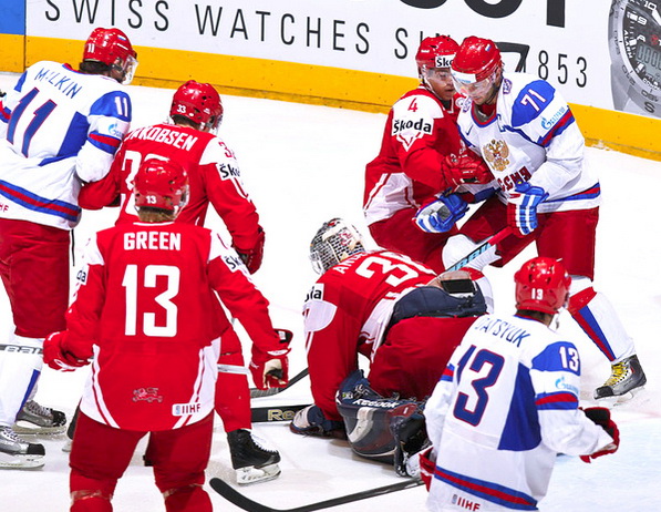 Россия – Дания. Фото с сайта livesport.ru