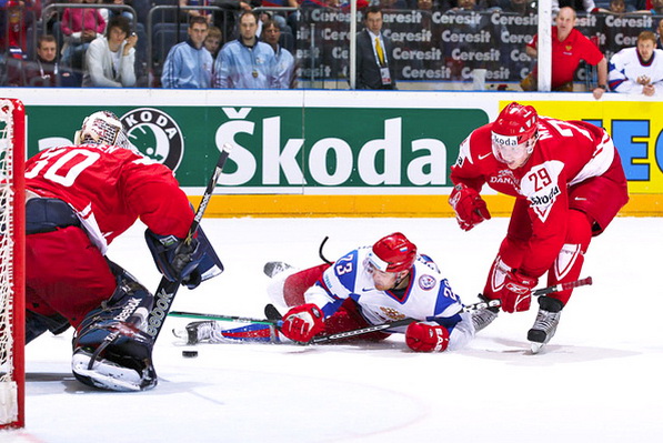 Россия –Дания. Фото с сайта livesport.ru