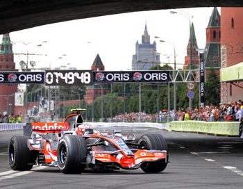 Формула-1 в Москве. Фото: Alexander NEMENOV/AFP/Getty Images