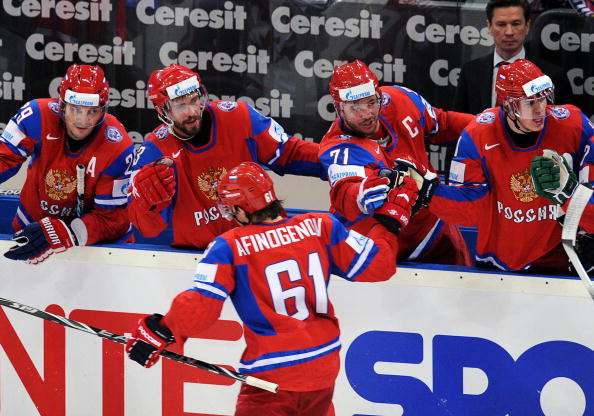 Сборная России. Фото: Alexander NEMENOV/Bongarts/Getty Images