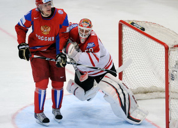 ЧМ-2010: Россия разгромила Канаду. Фото: Martin ROSE, Alexander NEMENOV/Bongarts/Getty Images