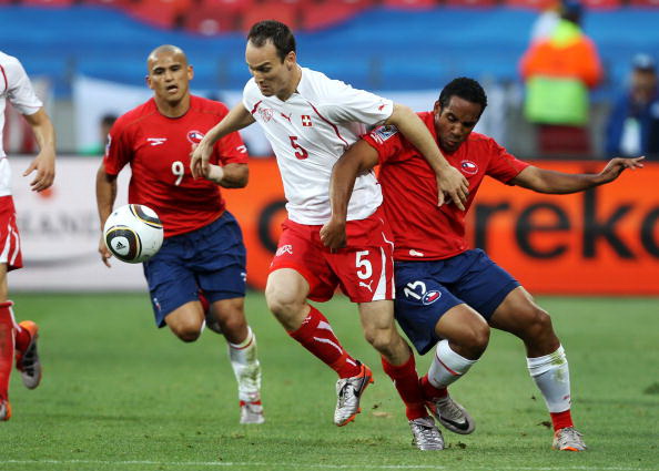 Чили – Швейцария. Фото: Ian WALTON, Phil COLE, Stuart FRANKLIN, Martin ROSE/Getty Images