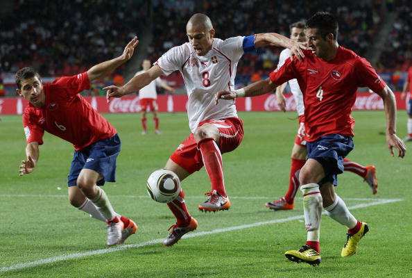 Чили – Швейцария. Фото: Ian WALTON, Phil COLE, Stuart FRANKLIN, Martin ROSE/Getty Images