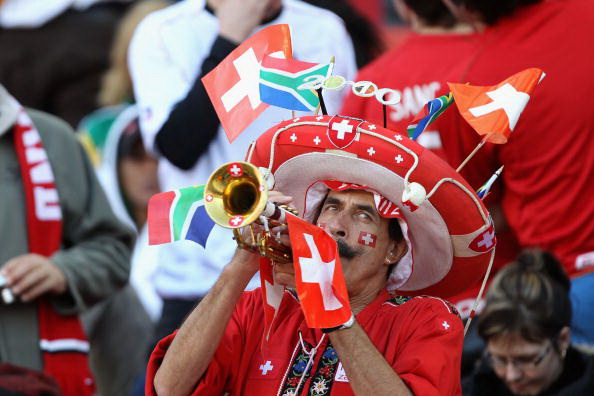 Чили – Швейцария. Фото: Ian WALTON, Phil COLE, Stuart FRANKLIN, Martin ROSE/Getty Images