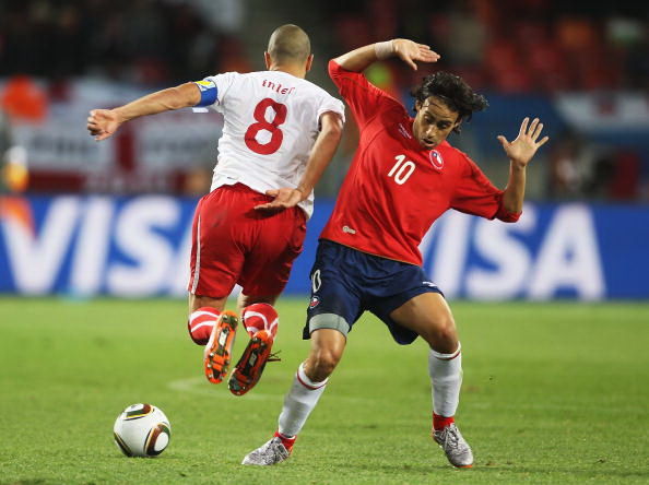 Чили – Швейцария. Фото: Ian WALTON, Phil COLE, Stuart FRANKLIN, Martin ROSE/Getty Images
