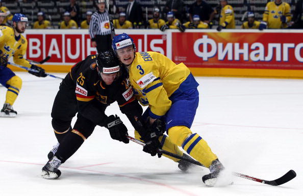 Швеция – Германия. Фото: Lars BARON, Martin ROSE, Joe KLAMAR, Juergen SCHWARZ, Alexander NEMENOV/Bongarts/Getty Images